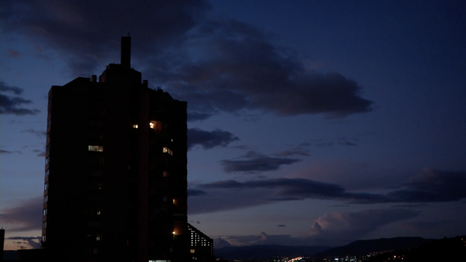 Outside And Inside The Windows. How Life Wrote 19th Floor